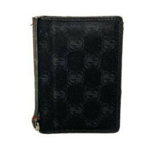 Gucci Leather Shelly GG Pass Black Case